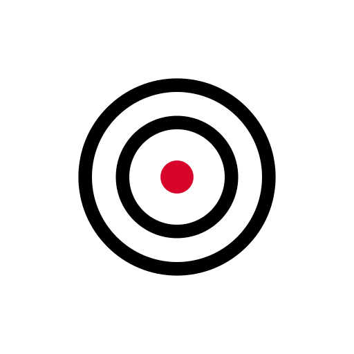 Target, goal, aim, focus, business, finance, money icon