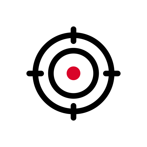 Target, goal, aim, focus, business, finance, money icon