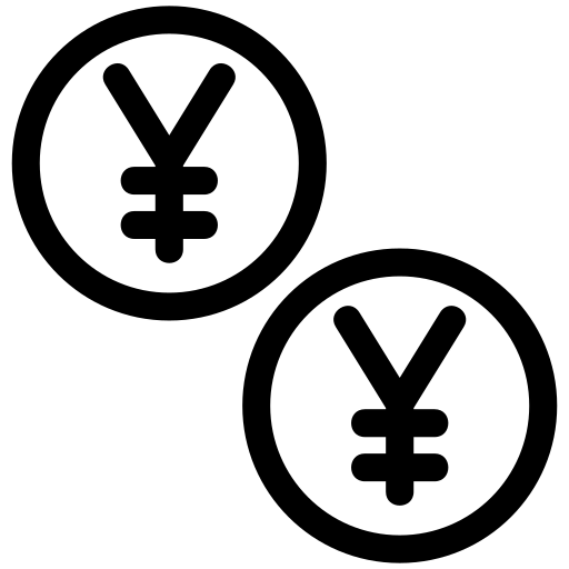 Yen, money, business, finance, currency, bank icon