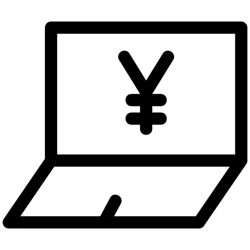 Yen, money, business, finance, currency, bank icon