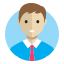 Business & avatar icon 64x64
