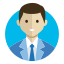 Business & avatar icon 64x64