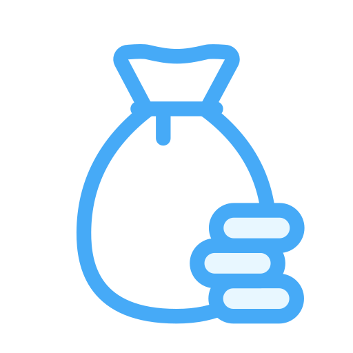 Bag, cash, coin, currency, dollar, money, payment icon