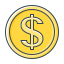 Currency and Cryptocurrency signs (Free) icon 64x64