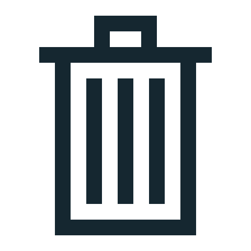 Delete, garbage, office, recycle, remove, tarsh icon