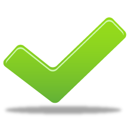 Success, tick icon