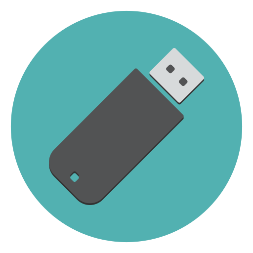 Data, drive, flash, memory, usb stick icon