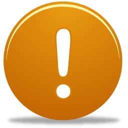 Alert, exclamation icon