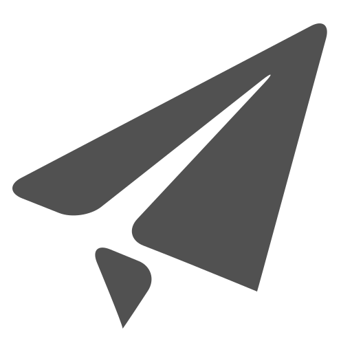 Paper plane, plane, send icon