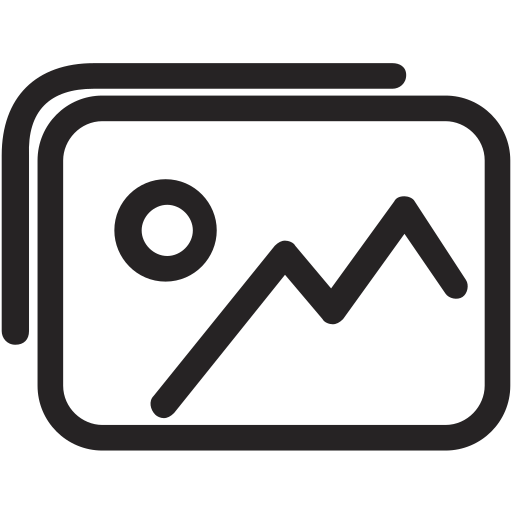Picture, album, gallery, image, photo, photography icon
