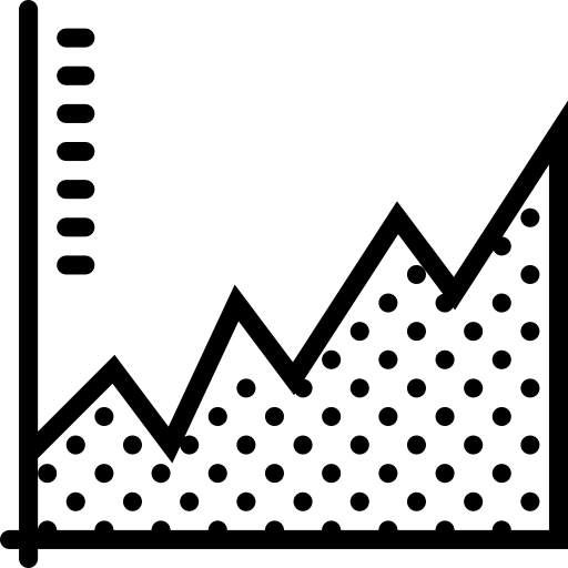 Business tools, graph, chart, level, up down graph icon