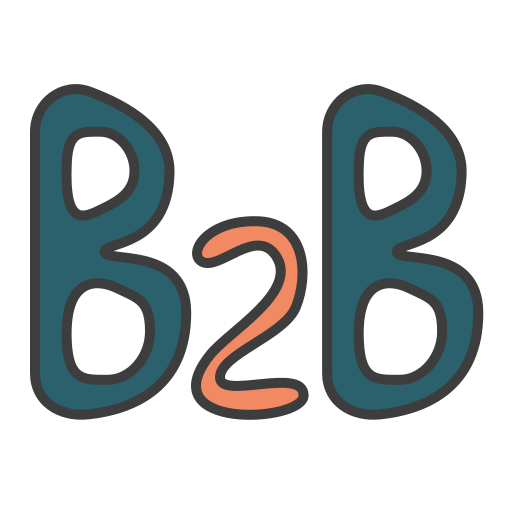 B2b, business 2 business, business model, business to business icon
