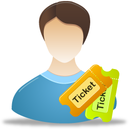 My, tickets icon