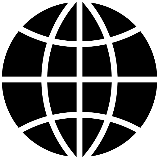 Earth, language, planet icon