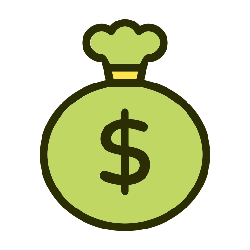 Bank, cash, coin, dollar, money, payment icon