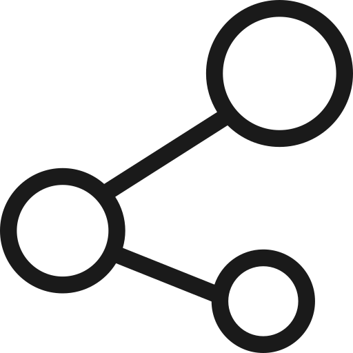 Network, share, connection, social icon
