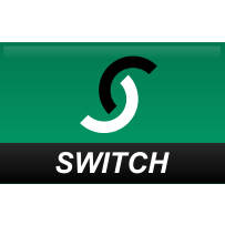 Switch, straight icon