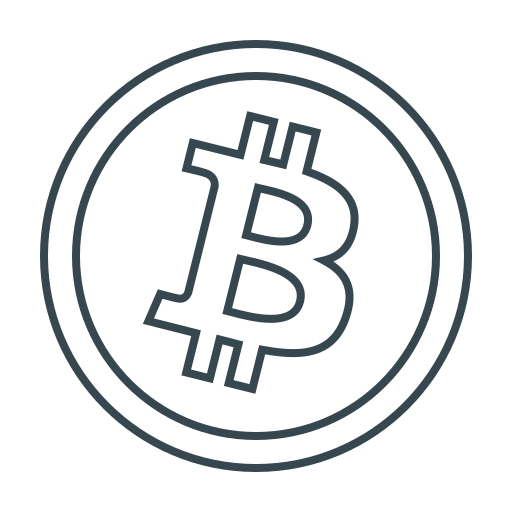 Bitcoin, btc, cryptocurrency icon