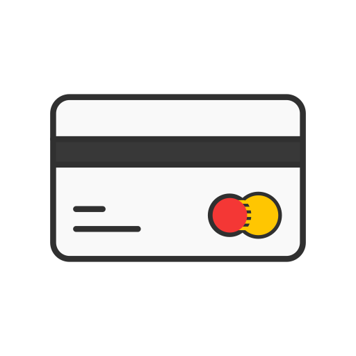 Atm card, credit card, debit card, master card icon
