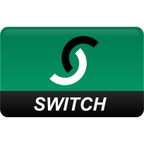 Switch, curved icon