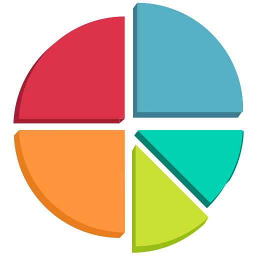 Chart, graph, infographic, investment, report, stocks icon