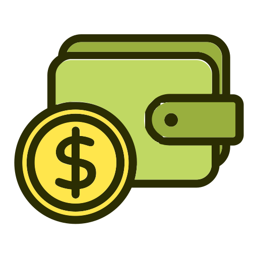 Bank, cash, coin, dollar, money, payment icon