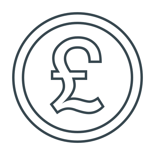 Currency, gbp, money, pound icon