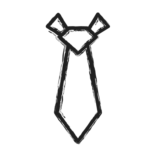 Fashion, neck tie, tie icon