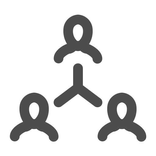 Connection, people, share icon