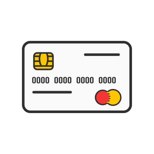 Atm card, credit card, debit card, master card icon