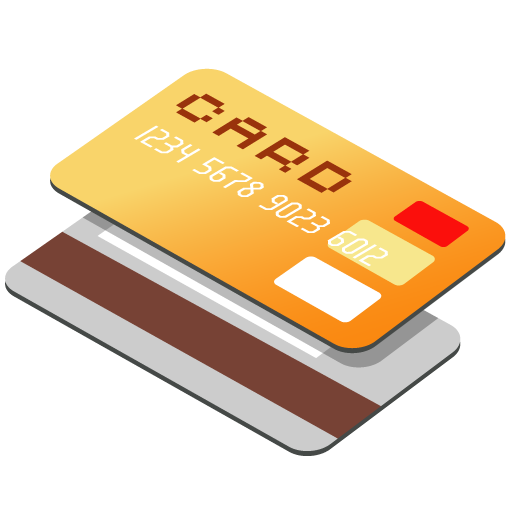 Credit card, payment icon