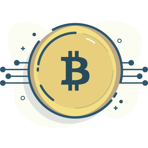 Bitcoin, bitcoin chart icon