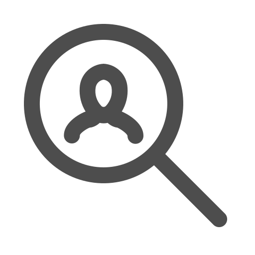 Employee, for, looking, recruit, searching, worker icon