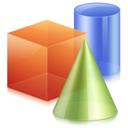 Graphics, geometric, 3d icon