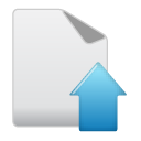 File, upload icon