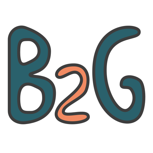 B2g, business 2 government, business model, business to government icon