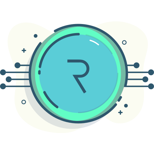 Coin, coinmoney, crypto, request, request network icon