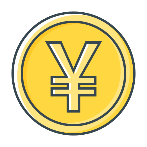 Coin, currency, rmb, yuan, valuta icon