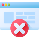 cross,interface,security,seo and web,delete,browser,website,error,cancel,prohibition,forbidden,screen,close,web page,danger,content