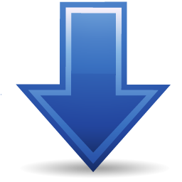 Arrow, down, download icon