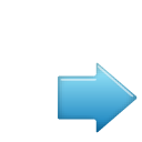 Sub, blue, next icon