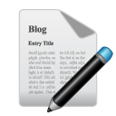 Blog, compose icon