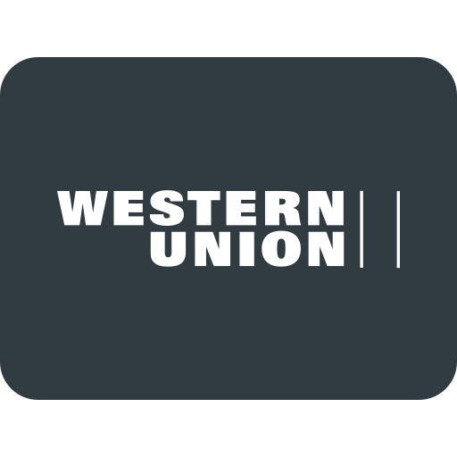 Credit, money, pay, payments, send, union, western icon