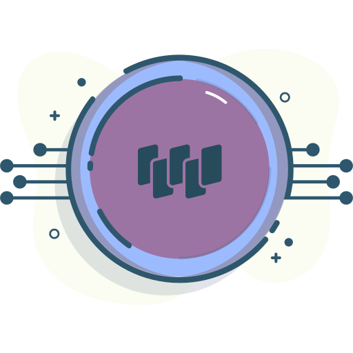 Crypto, cryptocurrency, walton, waltonchain icon