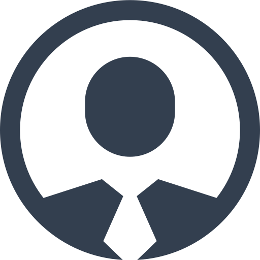 Person, avatar, human, circle, badge, id, man icon