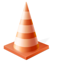 Vlc, cone, traffic icon