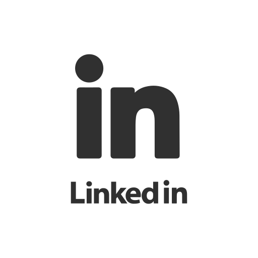 Label, linkedin, linkedin logo, logo icon