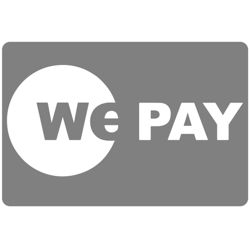 Pay, we, wepay, methods, payment icon