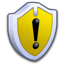 Security, warning icon