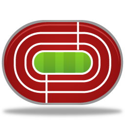 Sport, track icon